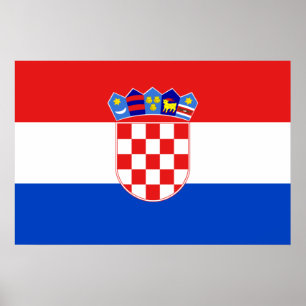 Poster Croatie, Croatie
