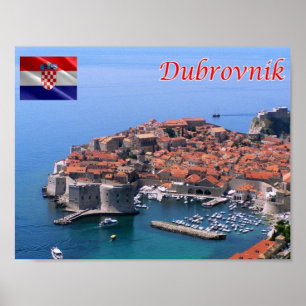 Poster Croatie - Dubrovnik -