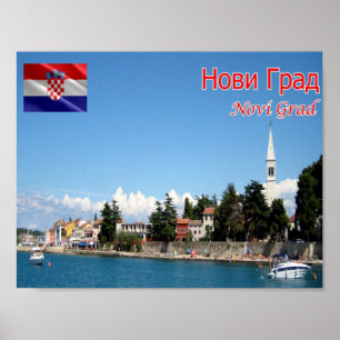 Poster Croatie - Novi Grad -