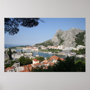Poster Croatie - Omis