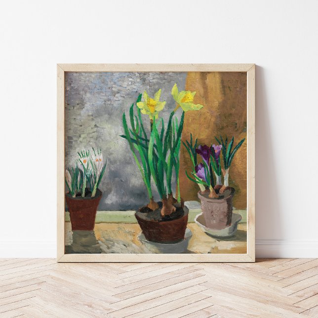 Poster Crocus et Daffodils dans les pots | Christopher Wo (Créateur téléchargé)