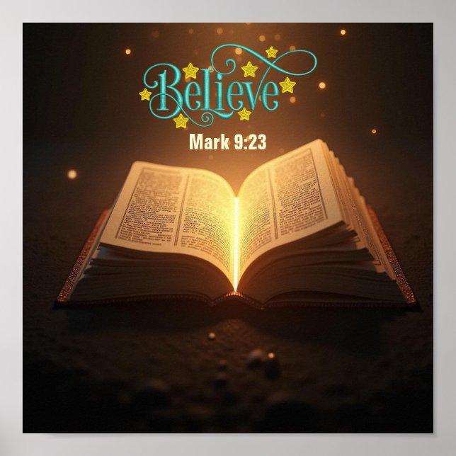 Poster Croire (Devant)