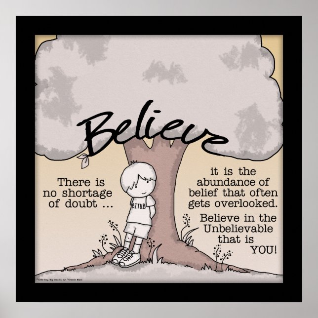 Poster Croire l'arbre (Devant)