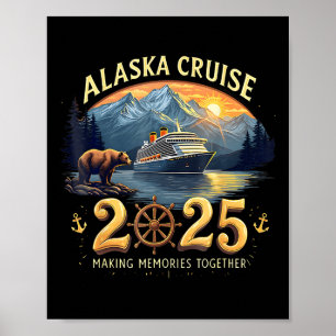 Poster Croisière Alaska 2025 Correspondant Famille Et Gro
