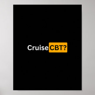 Poster Croisière Cbt - Y Croisière Bon Voyage Cadeaux 