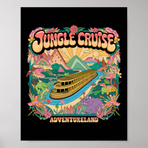 Poster Croisière dans la jungle du groupe de jeunes Adven