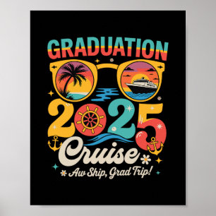 Poster Croisière de fin d'études 2025 Drôle de croisière