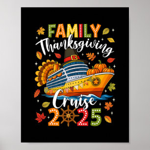Poster Croisière de Thanksgiving en famille 2025 Voyage S