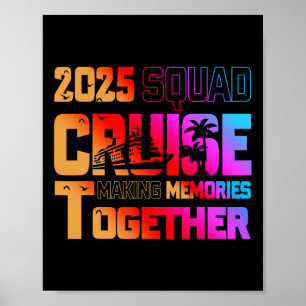 Poster Croisière d'équipe 2025 Créer des souvenirs ensemb