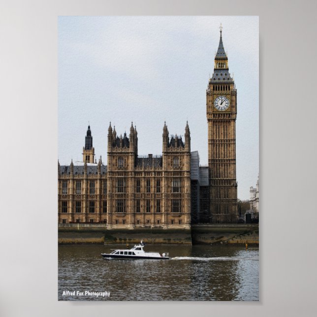 Poster Croisière devant le Parlement (Devant)