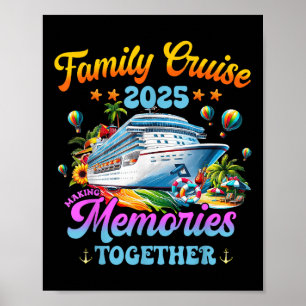 Poster Croisière en famille 2025 Faire des souvenirs ense