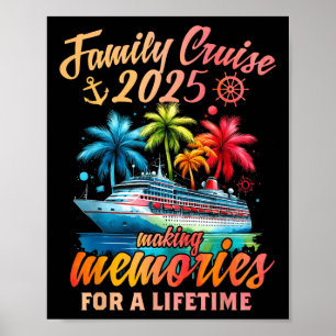 Poster Croisière en famille 2025 Vacances croisière jumel