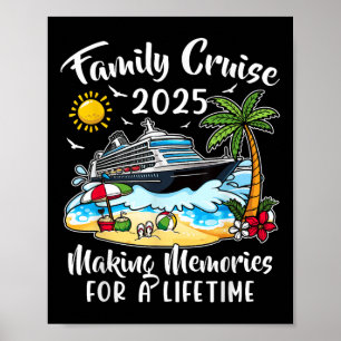 Poster Croisière en famille 2025 Vacances Réunion en fami