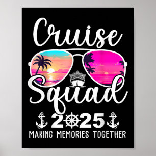 Poster Croisière Escadron de croisière 2025 Croisière Eté