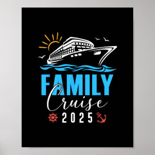 Poster Croisière familiale 2025 Création de souvenirs Cro