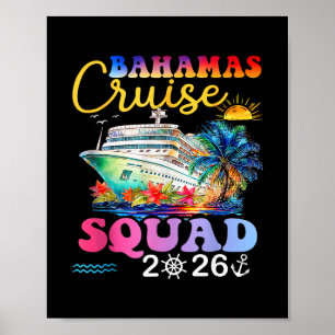 Poster Croisière familiale Byhamas 2026 Été Vacances asso