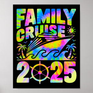Poster Croisière famille 2025 Vacances jumelées 2025 Fami