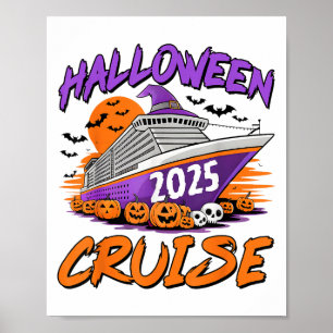 Poster Croisière Halloween 2025 Croisière Halloween en fa
