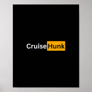 Poster Croisière Hunk - Cadeaux de bon voyage en croisièr