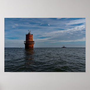 Poster Croisière par Thimble Shoal Lighthouse