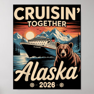 Poster Croisin Ensemble Alaska 2026 Famille Ami Alaska