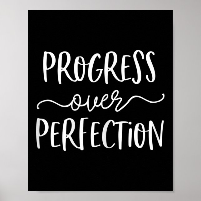 Poster Croissance esprit enseignant chemise progrès sur p (Devant)