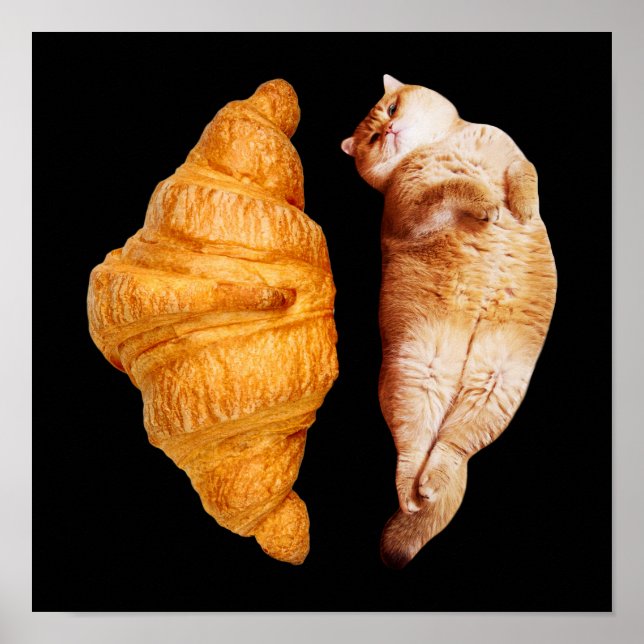 Poster Croissant (Devant)