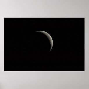 Poster Croissant de lune