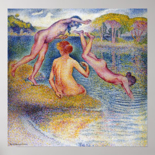 Poster Croix - Bathers, 1902