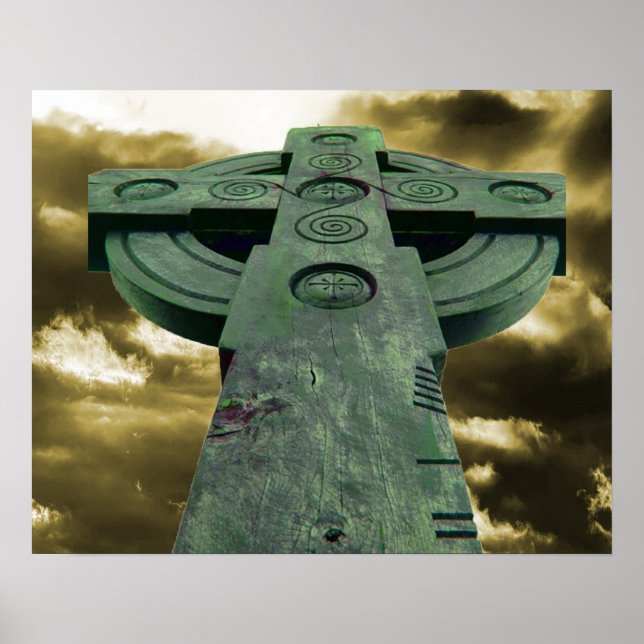 Poster Croix celtique (Devant)
