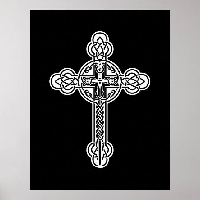 Poster Croix celtique (Devant)