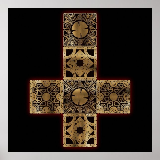 Poster Croix de configuration du lamament (Devant)