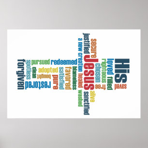 Poster Croix de Jésus