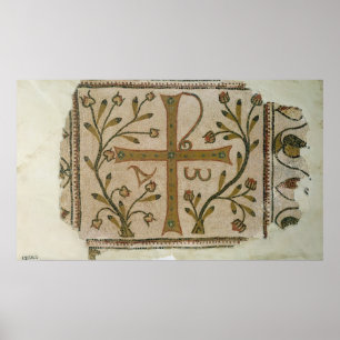 Poster Croix de Sbeitla, de la Basilique de Henchir Ali