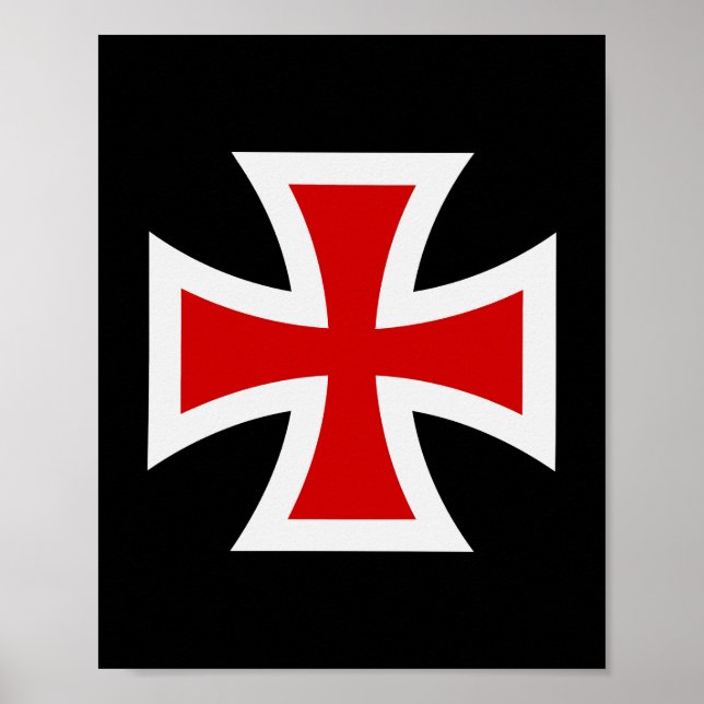 Poster Croix modèle (Devant)