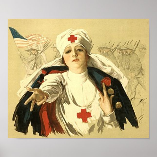 Poster Croix Rouge (Devant)