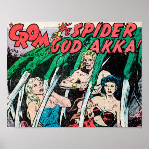 Poster Crom et Dieu de Sider d'art d'AKKA impriment #1