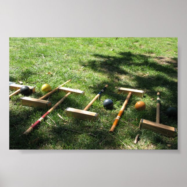Poster Croquet (Devant)