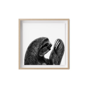 Poster Croquis de charbon