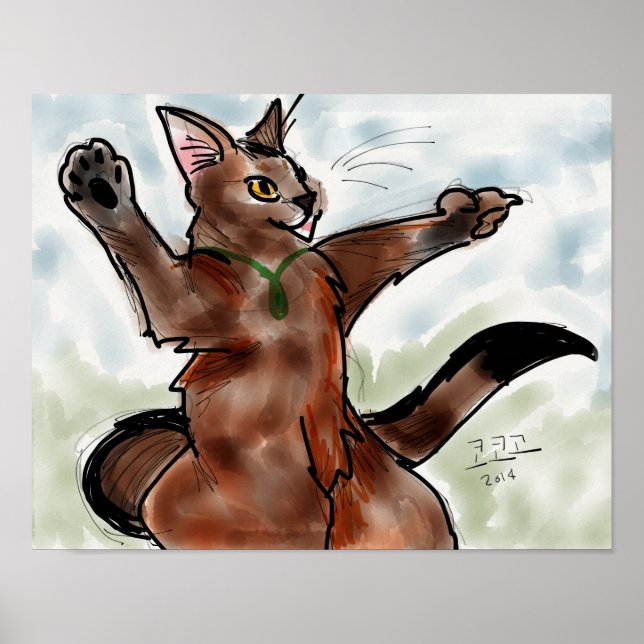 Poster Croquis Jake (Devant)