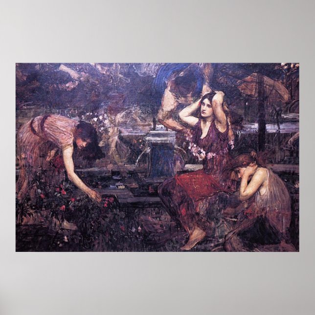 Poster Croquis pour Flora et les Zephyrs (Devant)