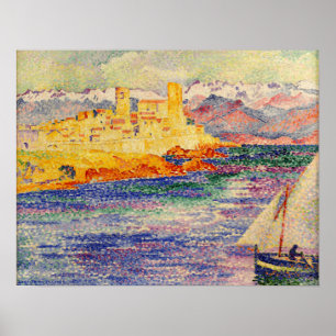 Poster Cross - Antibes