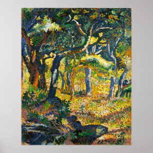 Poster Cross - Une Clairière en Provence