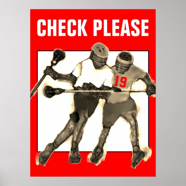 Poster Crosse personnalisée (Devant)