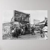 Crotelier Joe Sideshow, années 1920