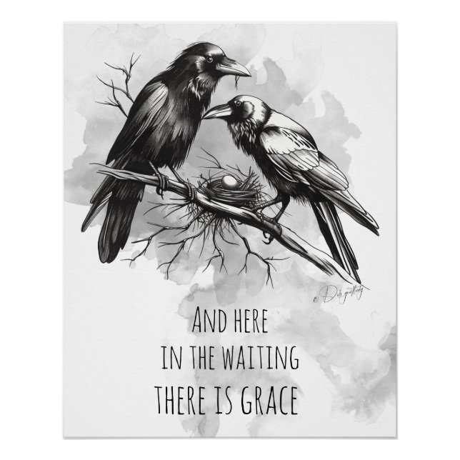 Poster Crow Lover en attente (Devant)