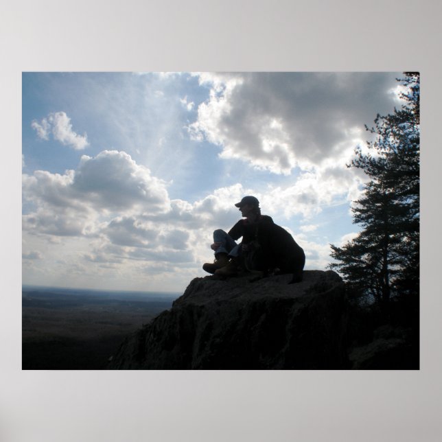 Poster Crowders Mountain State Park (Devant)