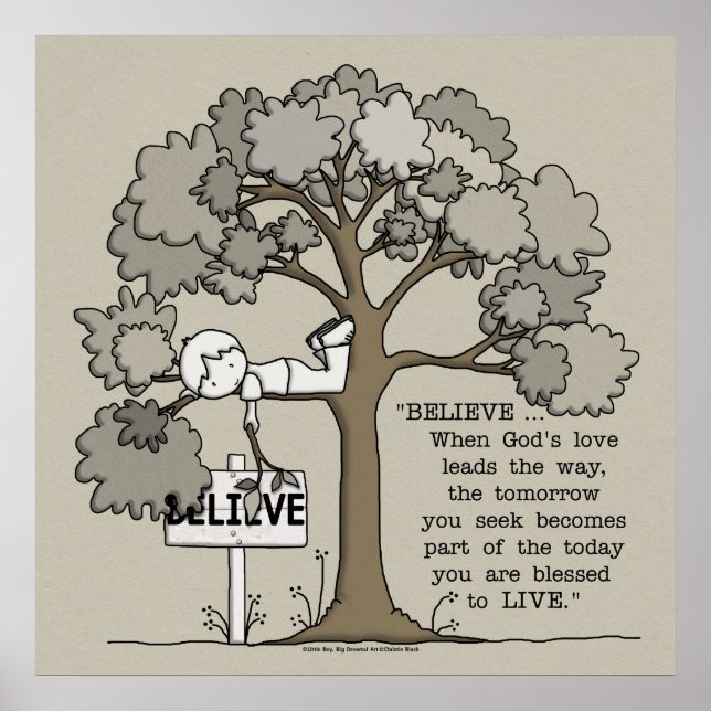 Poster CROYEZ à VIVRE-Carré Pas de frontière (Devant)