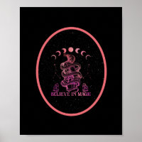 Croyez En L'Art Céleste Magique Du Wiccan