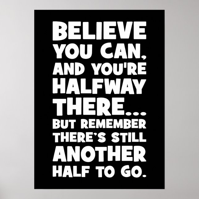 Poster Croyez que vous pouvez - Drôle moteur de succès (Devant)